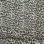 Preview: Dekostoff mit Leo Muster Polsterstoff Leoparden Design Kissenstoff Leo