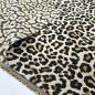 Preview: Dekostoff mit Leo Muster Polsterstoff Leoparden Design Kissenstoff Leo