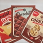 Preview: Geschirrtuchset 3 Motive zum selbernähen Motiv Chocolate - Schokolade