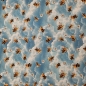 Preview: Bienenstoff Stoff mit Bienen Stoff Baumwollstoff mit Bienen