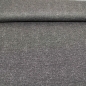 Preview: grauer Outdoor Dralon Outdoorstoff  Außenbereich Sitzpolsterstoff Stoff für Gartenmöbel Stoff für Liegenauflagen, Kissen, Vorhänge UV-resistent farbecht dunkelgrau AZES Outdoor OZEAN