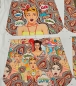 Preview: Taschenpanel von Stenzo poppige Panele aus Baumwolle für Taschen nähen