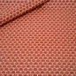 Preview: Blume rote Blüte Blütenstoff Blumen Blumenstoff rot dunkelrot Hexagonblume beschichtet Baumwollstoff Baumwollstoff rot versiegelt beschichteter Baumwollstoff Blume Blüte Blütenstoff Blumen Blumenstoff rot beschichtet