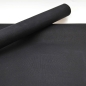 Preview: Canwax Canvax Black Schwarzer Canvas Waxed Oilskin schwarz  Uni Segeltuch Canvas gewachst Stoff für Rucksäcke oilskin für Taschen schwarz