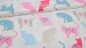 Preview: 1048-Clarks Felix Clarke &  Clarke Felix exclusive design cats Felix  Stoff mit Katzen  Dekostoff Katze  Half Panama