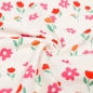 Preview: Blumen photocromer Jersey lichtsensitiver Stoff UV Stoff Blumenjersey Jersey Kinderjersey Jersey mit Farbwechsel color change jersey  für Mädchen und Frauen Jerseystoff  Jersey Baumwolljersey