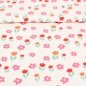 Preview: Blumen photocromer Jersey lichtsensitiver Stoff UV Stoff Blumenjersey Jersey Kinderjersey Jersey mit Farbwechsel color change jersey  für Mädchen und Frauen Jerseystoff  Jersey Baumwolljersey