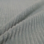 Preview: Breitcord Grau Mega Breitkord Washed Corduroy grau Genuacord Lincoln Cord Cordstoff grauer Kord Kordstoff grau