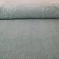 Preview: Breitcord Grau Mega Breitkord Washed Corduroy grau Genuacord Lincoln Cord Cordstoff grauer Kord Kordstoff grau