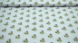 Preview: Rosenstoff, Stoff mit Rosen und Rauten, Landhausstoff Dekostoff im Landhausstil