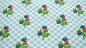 Preview: Rosenstoff, Stoff mit Rosen und Rauten, Landhausstoff Dekostoff im Landhausstil
