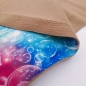 Preview: Bunter Kinder Softshell mit Seifenblasen für Jacken und Hosen