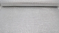 Preview: geprägter Fastnachtsstoff in Silber, Zaubererstoff, Ritterstoff, silberner Bekleidungsstoff, silberner Kostümstoff, Hahnentritt, Glitzernder Verkleidungsstoff, Waffelstepp in Silber für Fasching und Karnevalskostüme Pepitamuster