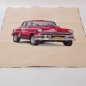 Preview: Cuba Car vintage car oldtimer Oldimer Cuba classic cars pink Cuba Gobi Panel Gobelin Oldtimer Auto Kissen Panel  Gobelin Panel Gobelin Kissen