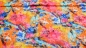 Preview: Noteboom 15225-037 Blumen Voile orange Voile mit Blüten in mint Blumenkrepp Kreppstoff abstrakt mit Blumen Polyesterkrepp Polyester Krepp orange nähen selber nähen Blusenstoff nähen macht glücklich Miss Doodle Schnittmuster sewing pattern