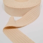 Preview: beiger Ziergummi breit 10 cm breiter Gummi beige Ziergummi Rüschengummi Rüschen  Gürtelgummi Ziergummi gerafft gesmokt gerüschter Gummi gerafft  Ziergummi breit Gummi beige