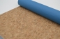 Preview: 0040-petrolblau 9432 echter Kork mit Kunstleder Petrol Polsterkunstleder petrol  mit Kork zweiseitiger Stoff Kork - Polsterkunstleder petrol Kunstleder petrolblau mit Naturkork Korkstoff Naturkork mit Kunstleder petrolblau 40-9432
