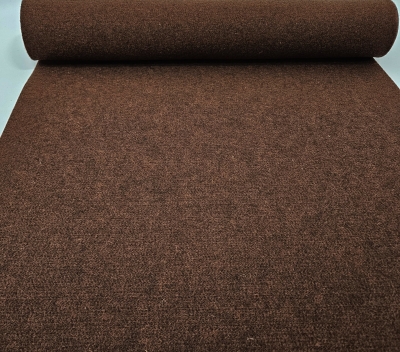 Tweed EXTRA 605 4mm Wollfilz dunkelbraun meliert Filz 4mm stark dunkelbraun melange - Rolls