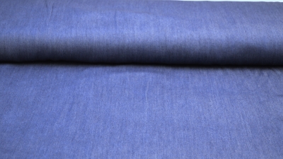 Viskose Viscose Chambray Washed Blue Chambray Washed Blue - weich-fließender Viskose in schimmernder Denim Optik