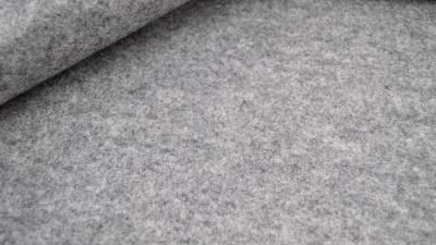EXTRA Meterware 4mm stark - 903 grau meliert Wollfilz grau melange 4mm stark