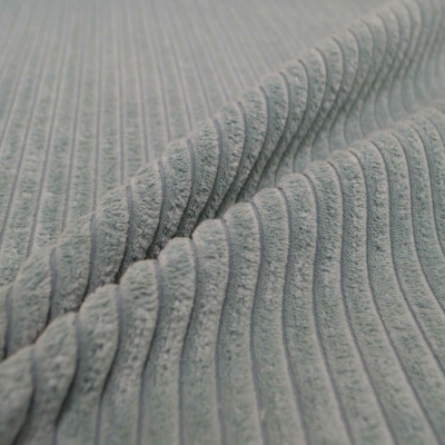 Breitcord Grau Mega Breitkord Washed Corduroy grau Genuacord Lincoln Cord Cordstoff grauer Kord Kordstoff grau