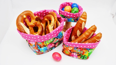 Oster DIY Set Happy Easter Utensilo Set Materialset zum Selbernähen