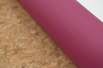 echter Kork mit dunkelm Pinkem Kunstleder Fuchsia Polsterkunstleder mit Kork zweiseitiger Kork mit Polsterkunstleder Kunstleder fuchsia mit Naturkork Korkstoff Naturkork mit Kunstleder fuchsia dunkles pink 40-5544