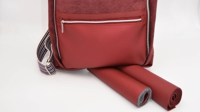 0686-36 Toro Bordeaux Eurotex Toro Polster-Kunstleder, Kunstleder Elefantenkunstleder, Kunstleder mit Hautstruktur, weich zum Polstern Kunstleder für Handtaschen und Geldbeutel