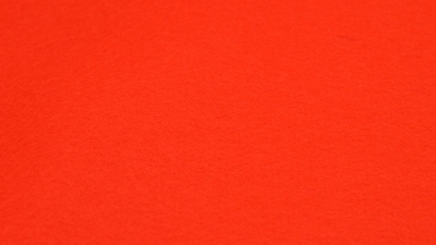 Orangenroter Filz  roter Schurwollfilz  Filz aus 100 % Schurwolle Filz Wollfilz