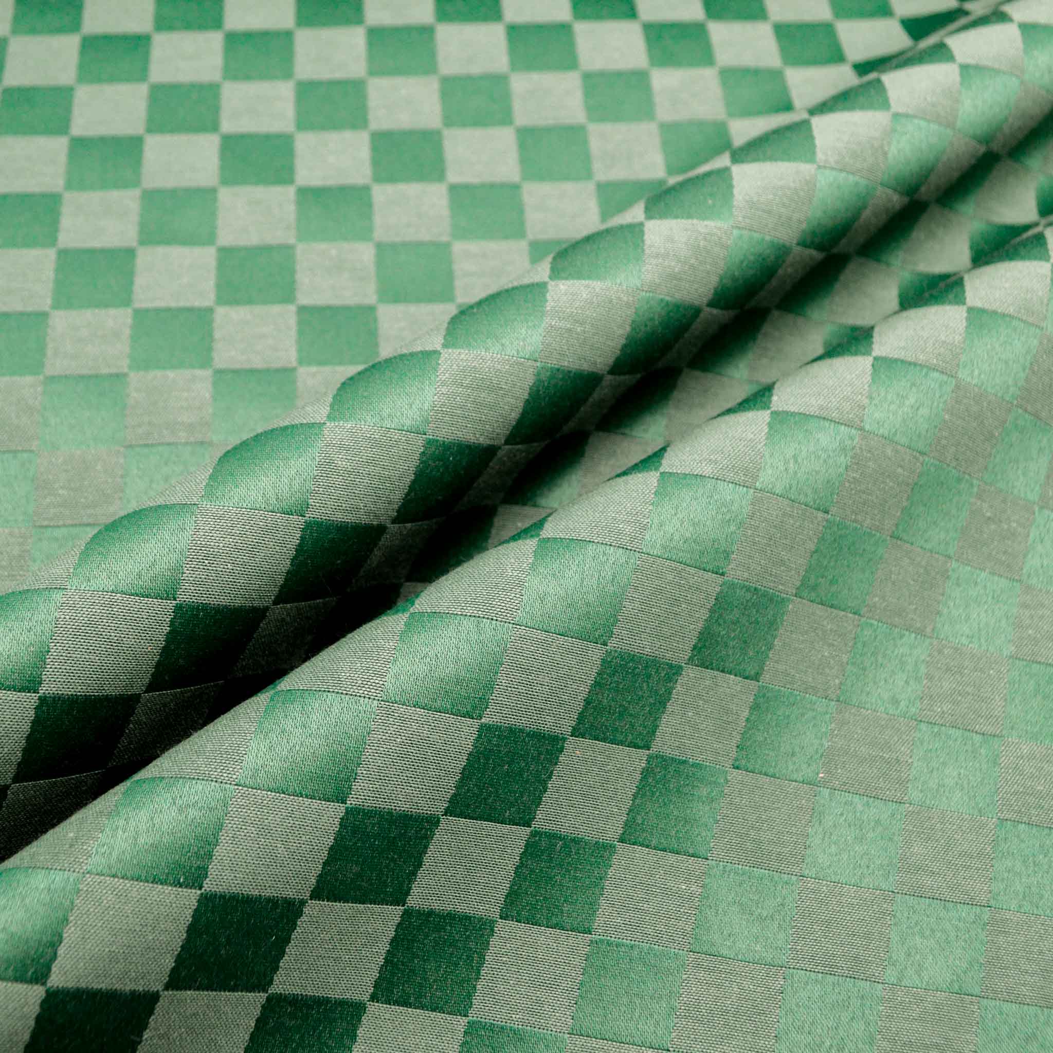 Deco-Line - Dama Karo grün 280 | Tischdecken