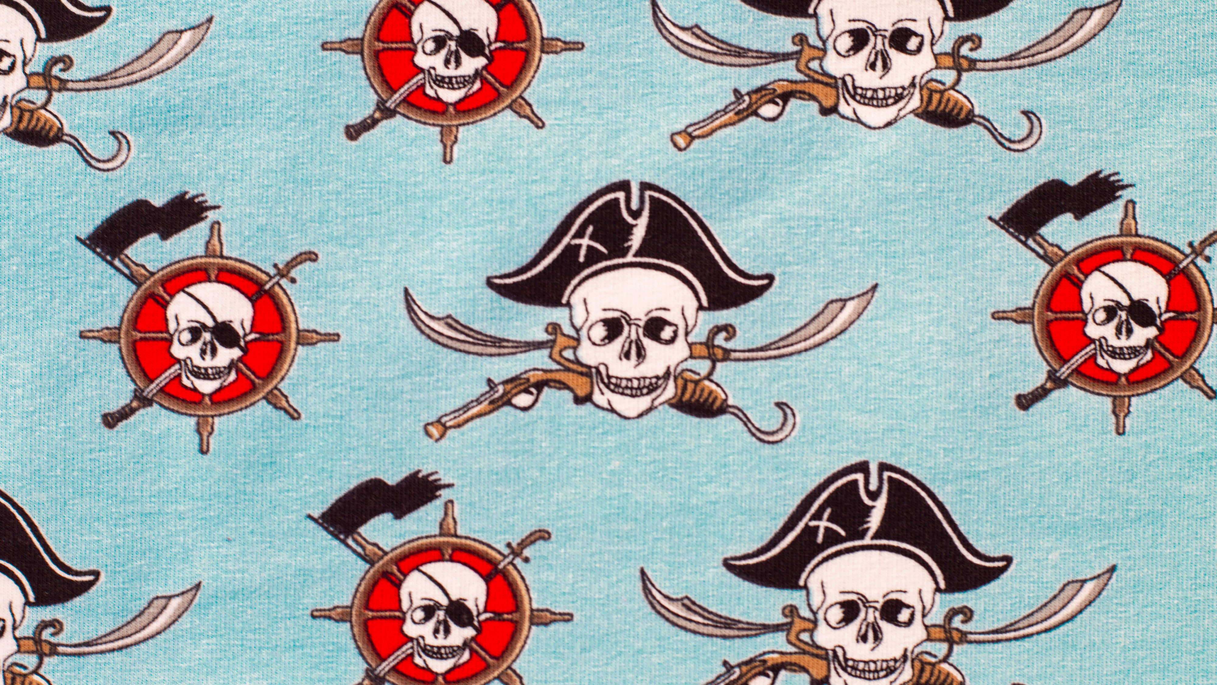 Deco Line French Terry Mit Piraten Totenkopf Pirat French Terry Mit Kompass Summersweat Sommersweat Piratenstoff Sweat Mit Kompass Summersweat Mit Totenkopf Stoff Fur Kleidung