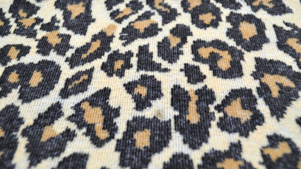 Kurzhaarfellimitat Plüsch Plüschstoff Leopard Plüsch Leopard braun Kunstfell Fellstoff Kunstfell Plüsch brauntöne brauner Leopardenstoff