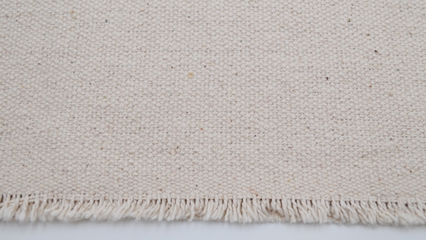 Baumwolle, rustikale Baumwolle, Baumwollstoff grobgewebt, naturfarben, schwerer Baumwollstoff, Canwas, Canvas, wollweiß