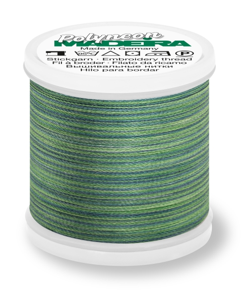 Madeira Polyneon 1509 Polyneon Polyneon multicolor Madeira Madeira Polyneon 1509 multicolor  Madeira Polyneon Stickgarn 200 m Color 1509 Madeira Stickgarn Stickgarne Madeira Stickgarn Sticken Stickfaden