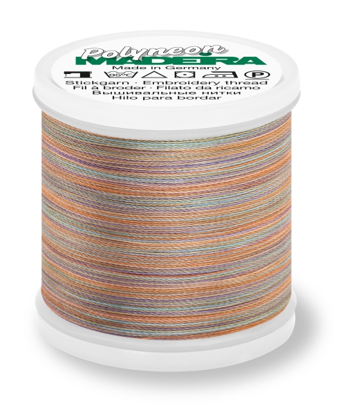 Madeira Polyneon 1603 Polyneon Polyneon multicolor Madeira Madeira Polyneon 1603 multicolor  Madeira Polyneon Stickgarn 200 m Color 1603 Madeira Stickgarn Stickgarne Madeira Stickgarn Sticken Stickfaden