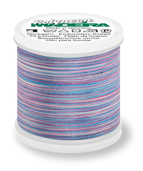 Madeira Polyneon 1606 Polyneon Polyneon multicolor Madeira Madeira Polyneon 1606 multicolor  Madeira Polyneon Stickgarn 200 m Color 1606 Madeira Stickgarn Stickgarne Madeira Stickgarn Sticken Stickfaden