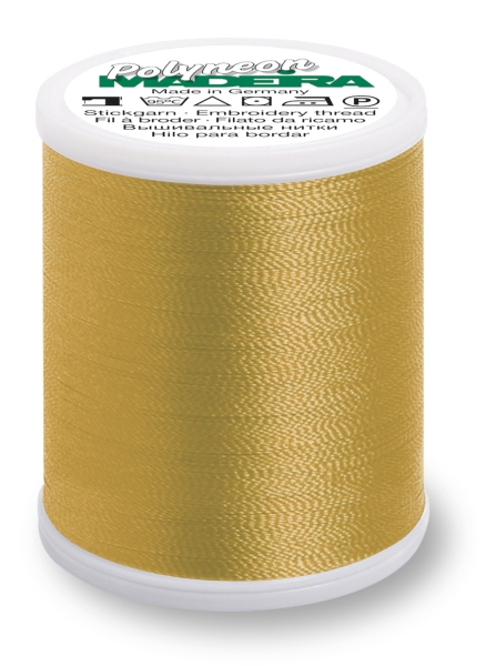 Madeira Polyneon 1670 Gold Polyneon Polyneon Madeira Madeira Polyneon 1670 Madeira Polyneon Stickgarn 1000 m Color 1670 Gold Madeira Stickgarn Stickgarne Madeira Stickgarn Sticken Stickfaden 1000 m