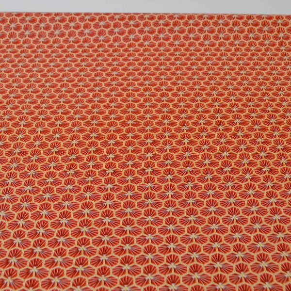 Blume rote Blüte Blütenstoff Blumen Blumenstoff rot dunkelrot Hexagonblume beschichtet Baumwollstoff Baumwollstoff rot versiegelt beschichteter Baumwollstoff Blume Blüte Blütenstoff Blumen Blumenstoff rot beschichtet