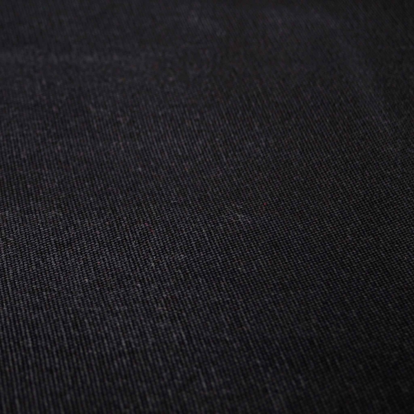 Canwax Canvax Black Schwarzer Canvas Waxed Oilskin schwarz  Uni Segeltuch Canvas gewachst Stoff für Rucksäcke oilskin für Taschen schwarz