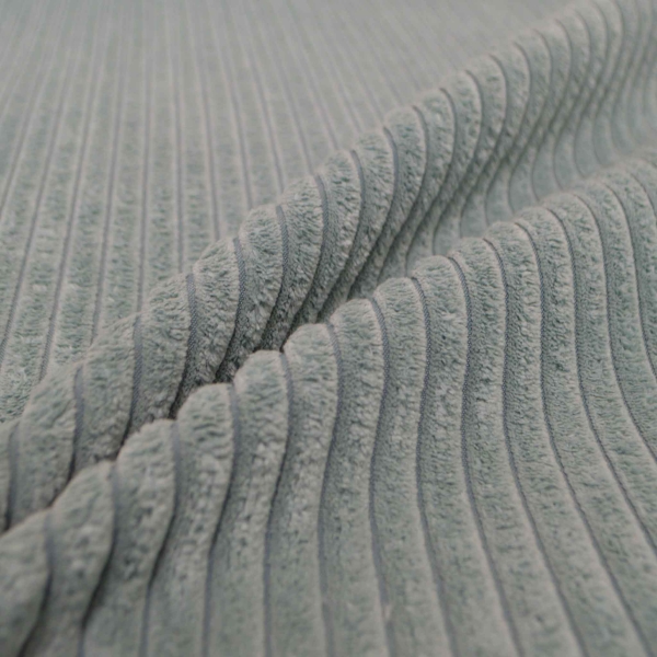 Breitcord Grau Mega Breitkord Washed Corduroy grau Genuacord Lincoln Cord Cordstoff grauer Kord Kordstoff grau