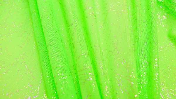 Mesh Neon Grün Marmor Mesh Einsätze Glitzer Mesh  Neongrün Grün Marmor Stretchstoff Grün  bi-elastisch Showtanz Fastnachtsstoff Neon Tanzsport Showtanz Tanzgruppen Tanzstoff grünes Mesh Glitzer Mesh