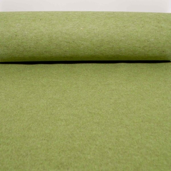 Wollfilz in Moosgrün moos 1,5 mm dick Schurwollfilz moos melange Filz grün moos meliert 1,50 mm stark felt Filz Bastelfilz Felt moosgrüner Tweed grün meliert Filzplatte Designerfilz Designfilz melierter Filz melange moos