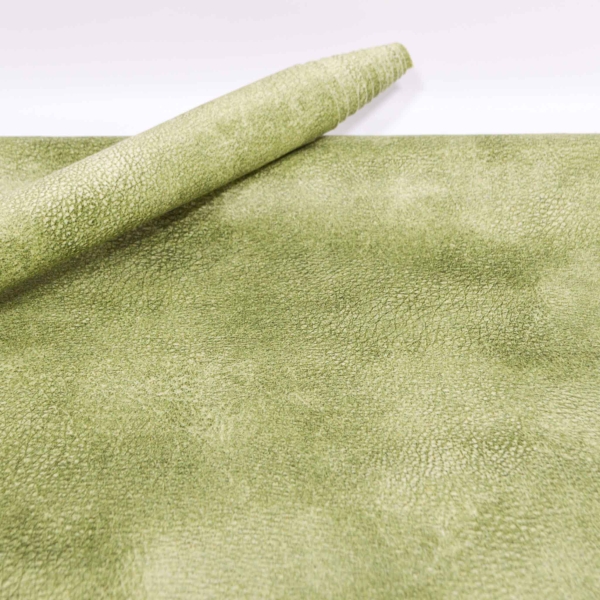 1316-16 Chicago Grün RO Chicago Grün Prägevelour Grün Polsterstoff Hautimitat Grün Reptil Elefant Polstervelour Velour grün kurzflorig samtig weich Polstervelour Chicago grün Polster Taschenstoff
