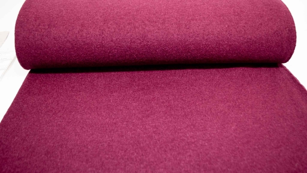 Walkstoff Beere Schurwolle beere Walk aus 100 % Schurwolle Winterstoff winterliche Kleidung strapazierfähig Walkloden Beere Walk für Babybekleidung für den Winter Babyoverall Kinderoverall  aus Walk Walkloden