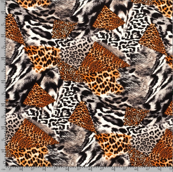 Viskose Viskosejersey Viskosestoff Tiere wilde Tiere Tierfelldruck Puma Leo Zebra Stoff  Viskose