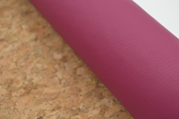echter Kork mit dunkelm Pinkem Kunstleder Fuchsia Polsterkunstleder mit Kork zweiseitiger Kork mit Polsterkunstleder Kunstleder fuchsia mit Naturkork Korkstoff Naturkork mit Kunstleder fuchsia dunkles pink 40-5544