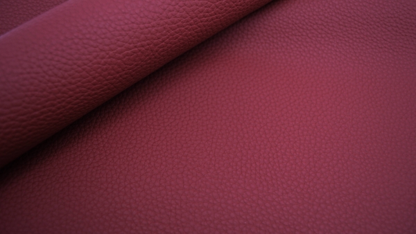 0686-36 Toro Bordeaux Eurotex Toro Polster-Kunstleder, Kunstleder Elefantenkunstleder, Kunstleder mit Hautstruktur, weich zum Polstern Kunstleder für Handtaschen und Geldbeutel
