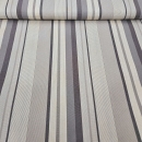 Markise Markisenstoff gestreift hellgrau hellgrau Outdoor grau gestreift Outdoor  Teflon Dralon Outdoor Strandkorbstoff Outdoorstoff Outdoor tefonbeschichtet Teflonbeschichtung, Dralon Balkon