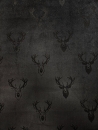 Velvet Samt Laser Laser Samt Samtmöbelstoff mit Hirschen Polstersamt Polsterstoff gelasert Hirsche natur Samt Möbelbezugsstoff mit Hirschen Natur Schwarzwald Schwarzwaldstoff natur Laser Velvet