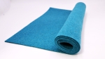 Tweed  türkisblau blauer Filz türkiser Wollfilz Filz türkisblau 3mm stark Filzplatten Wollfilzplatten melierter Filz Schurwollfilz 3mm dicker Filz Wollfilz Bastelfilz Nähen mit Filz
